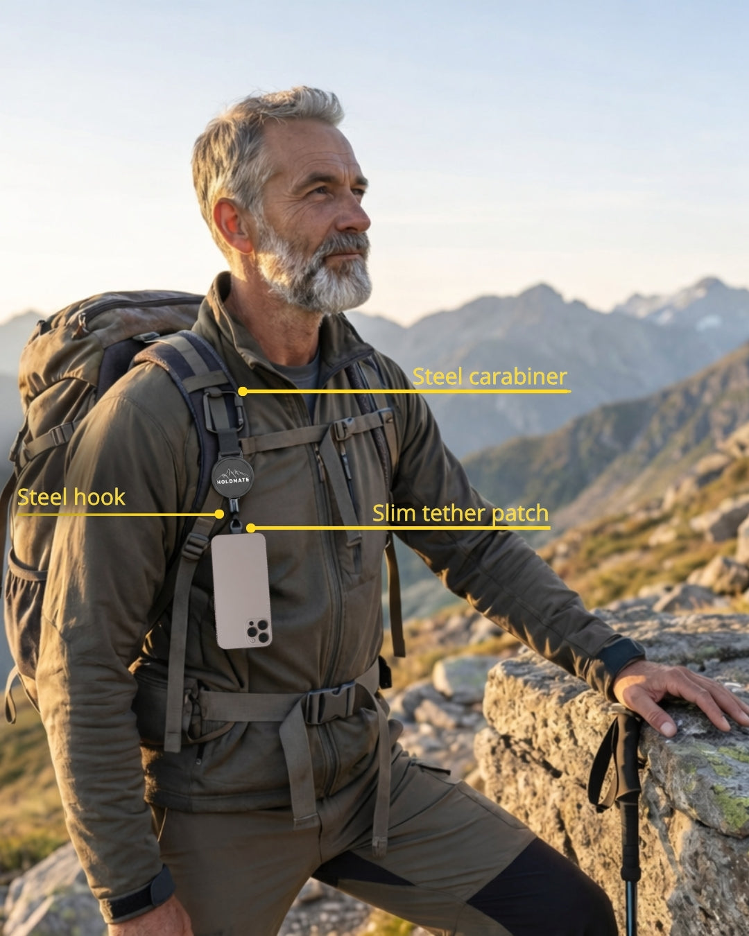 Sangle Anti-Chute Pro — Ne perdez plus jamais votre téléphone