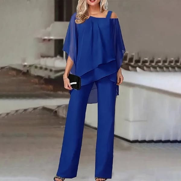 Women's Elegant Two-Piece Set - Versatile & Comfortable