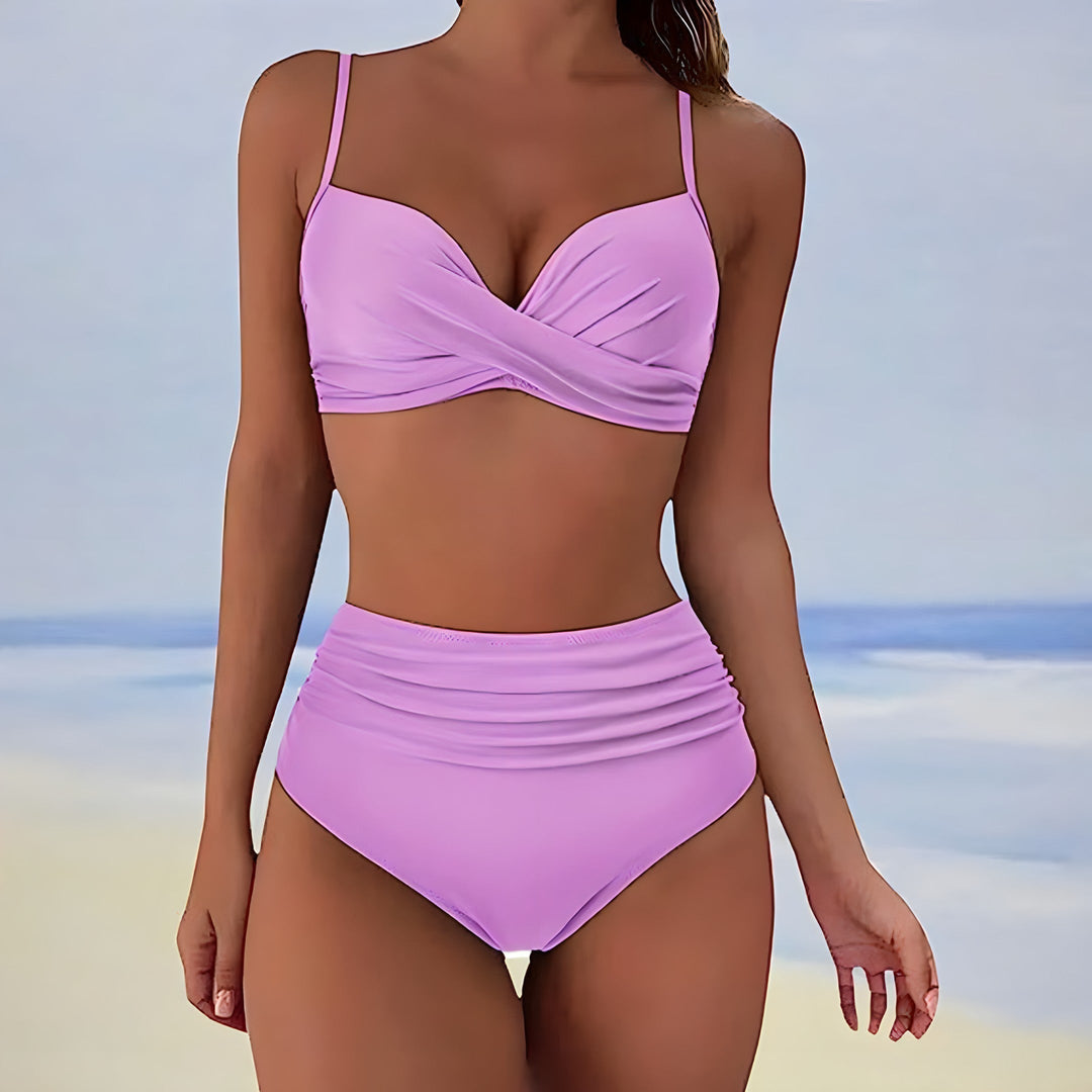 Women's High Waist Bikini - Flattering and Chic Beachwear