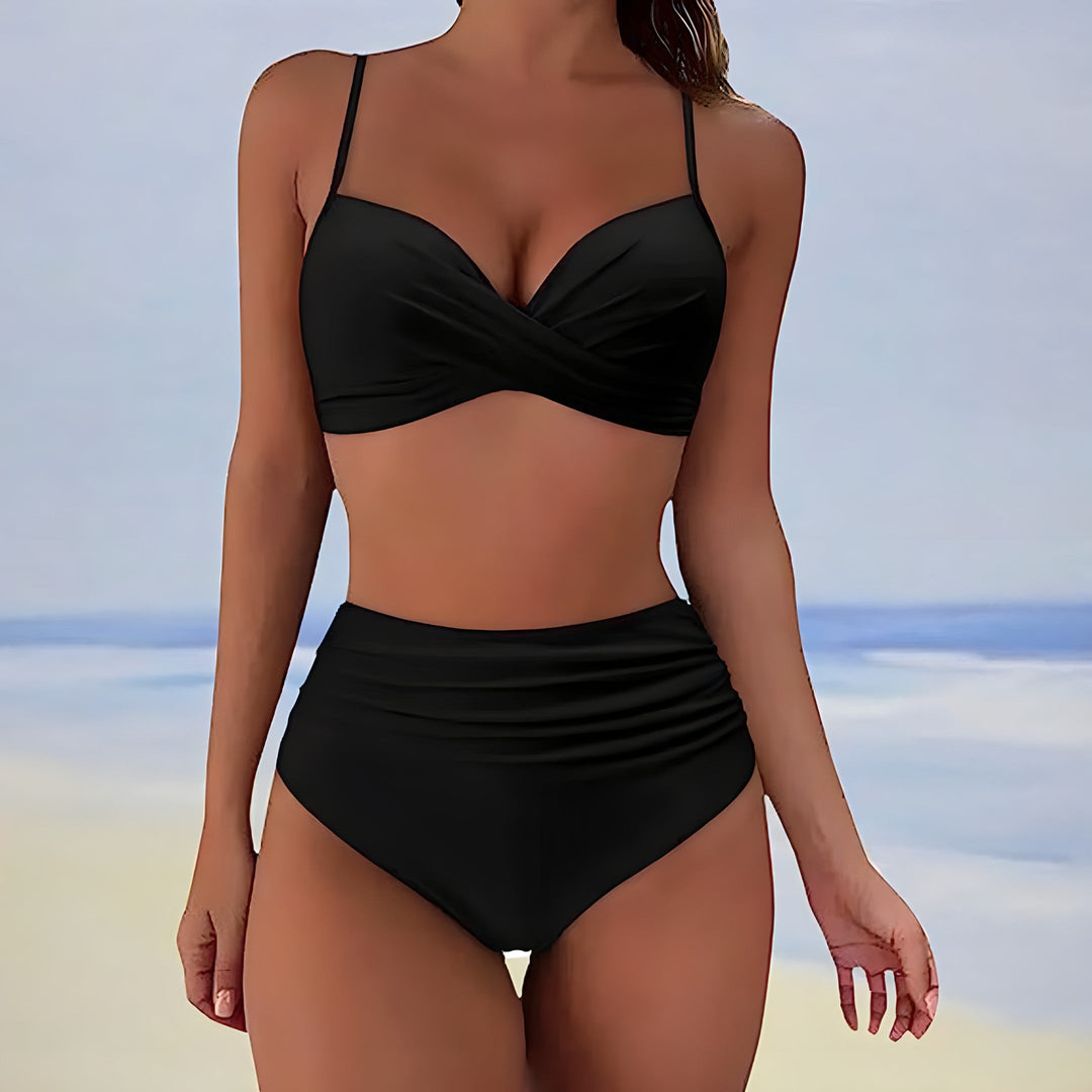 Women's High Waist Bikini - Flattering and Chic Beachwear