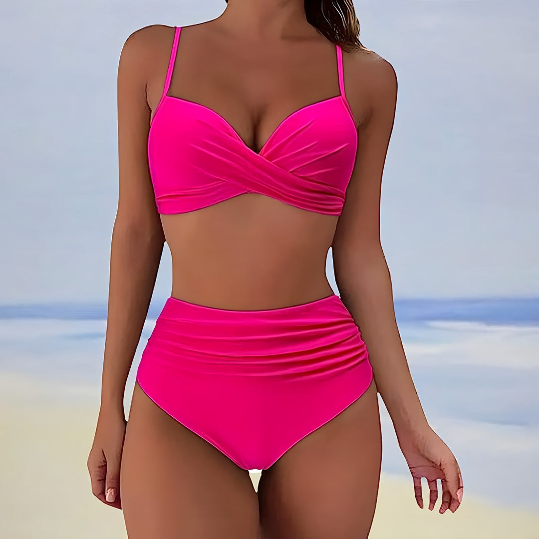 Women's High Waist Bikini - Flattering and Chic Beachwear