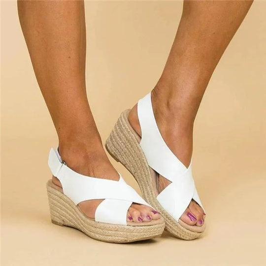 Women's Marilysa Orthopedic Sandals - Espadrille Wedge Style