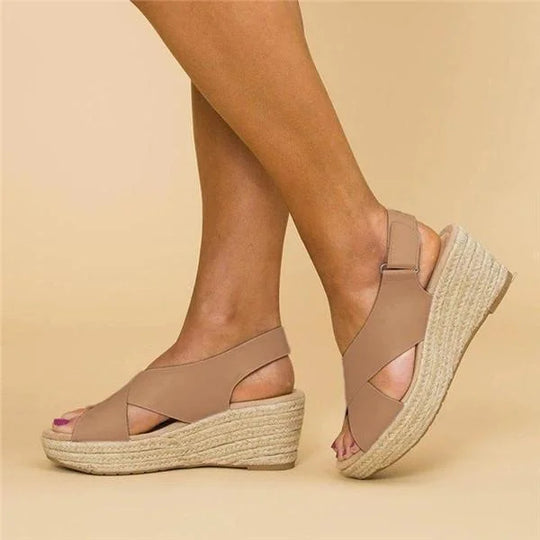 Women's Marilysa Orthopedic Sandals - Espadrille Wedge Style