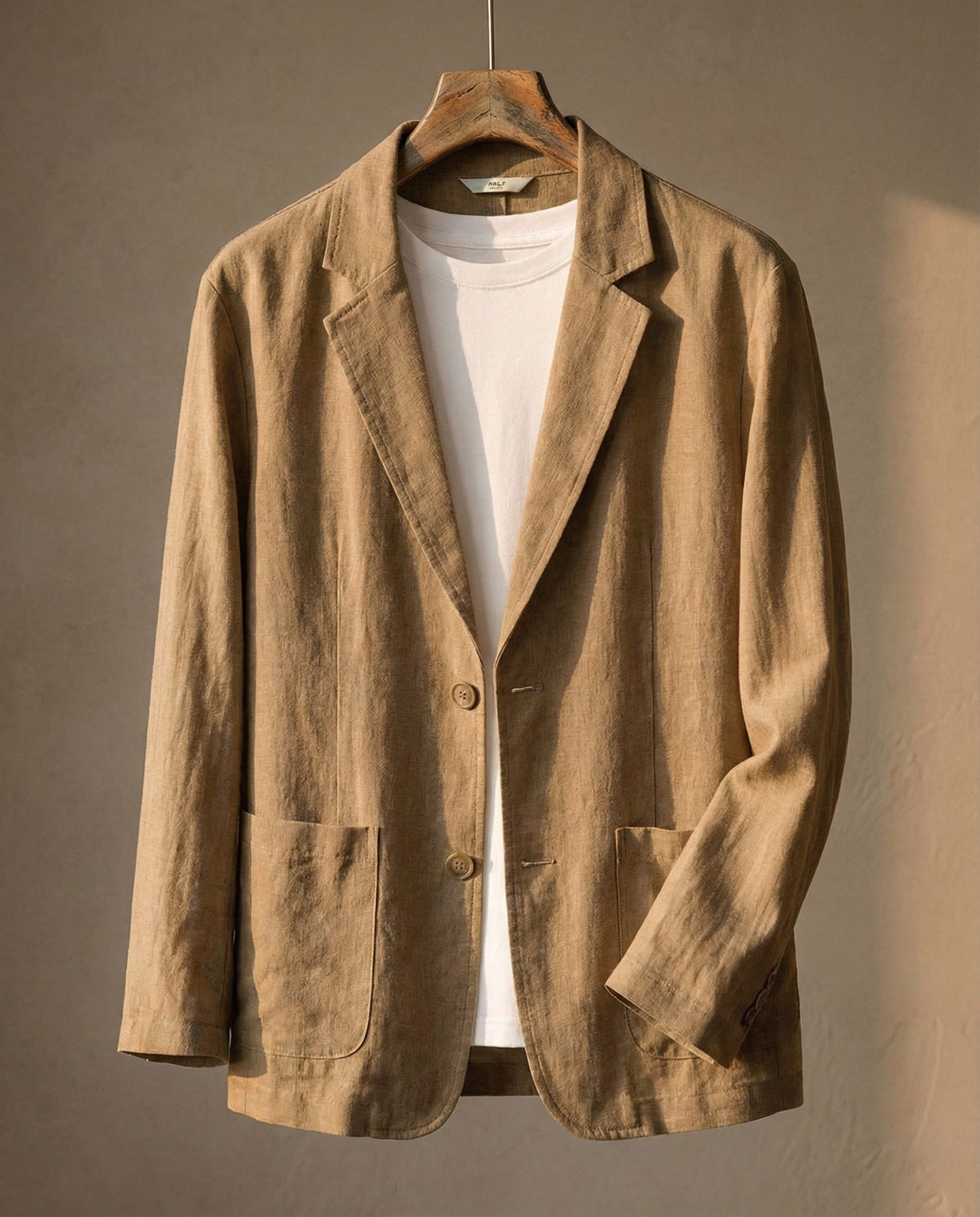 Men's Linen Blazer – Unstructured Summer Tailoring