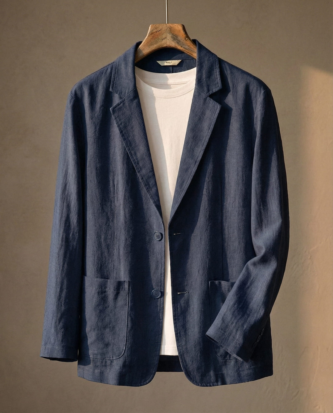 Men's Linen Blazer – Unstructured Summer Tailoring
