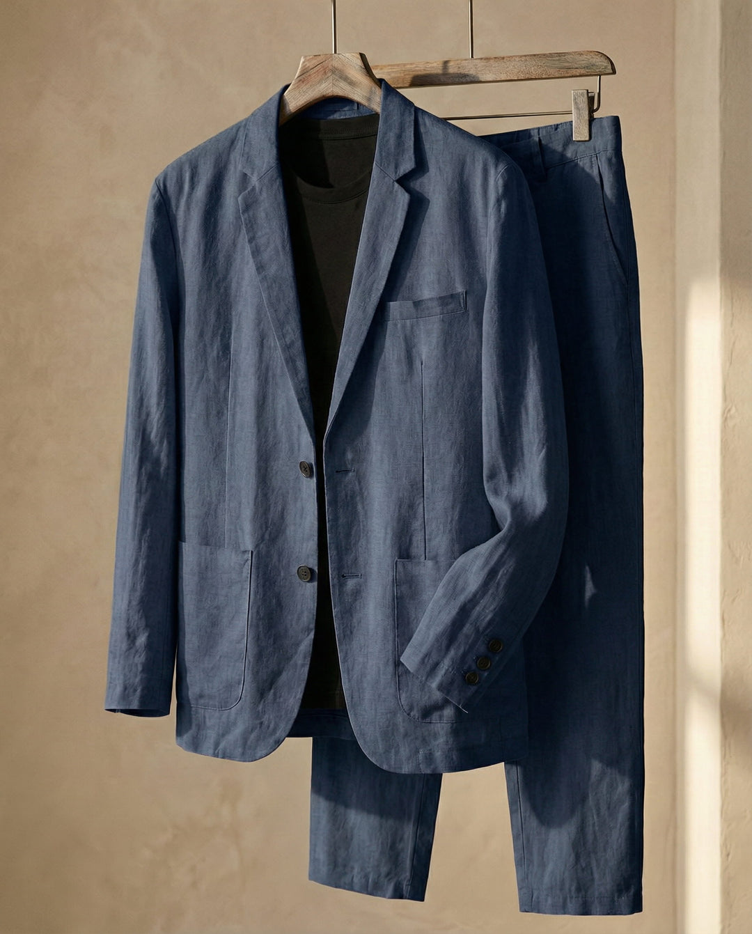 Men's Linen Suit – Relaxed Two-Piece Summer Tailoring