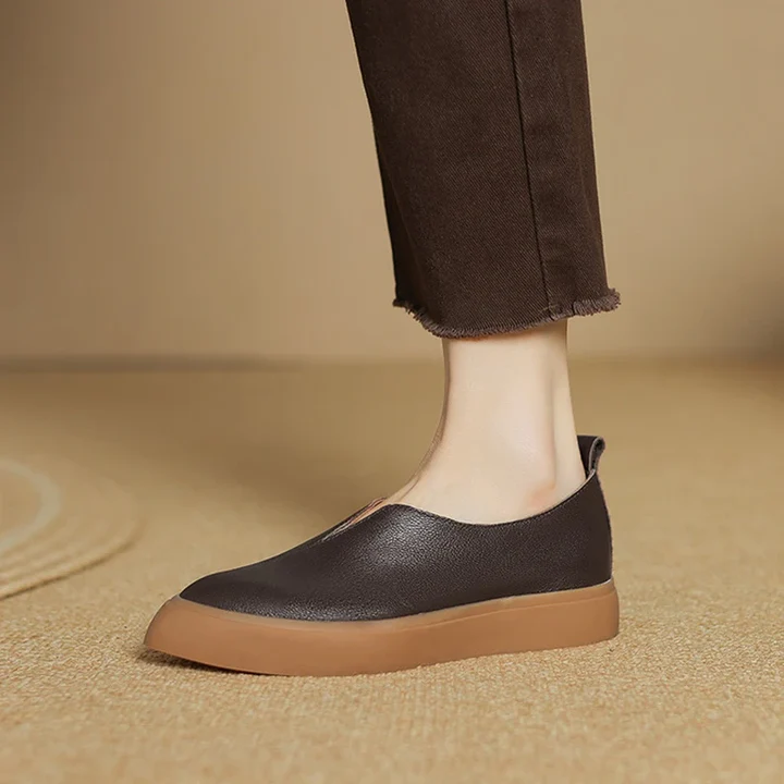 Women's Leather Loafers - Effortless Everyday Sophistication