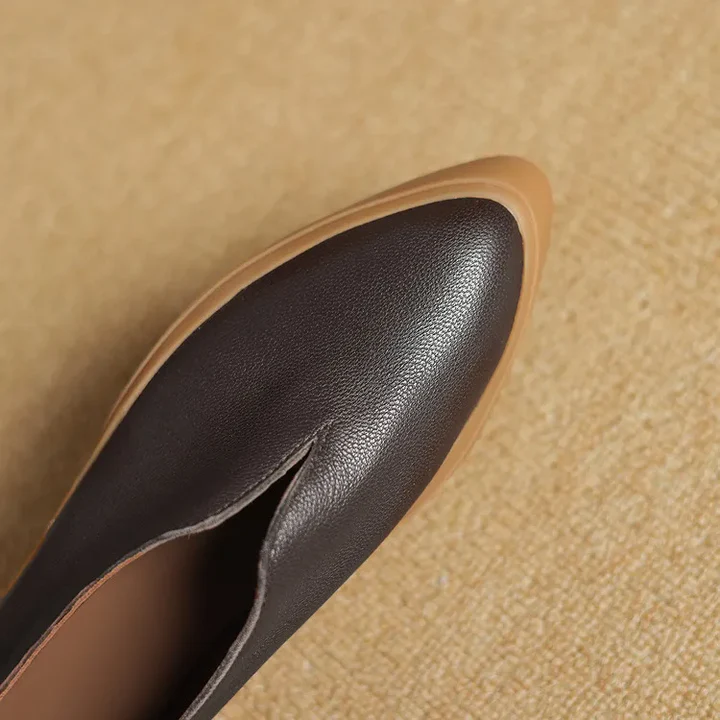 Women's Leather Loafers - Effortless Everyday Sophistication