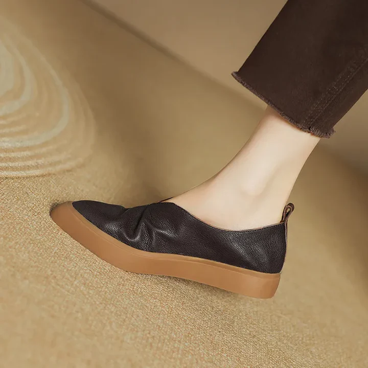 Women's Leather Loafers - Effortless Everyday Sophistication