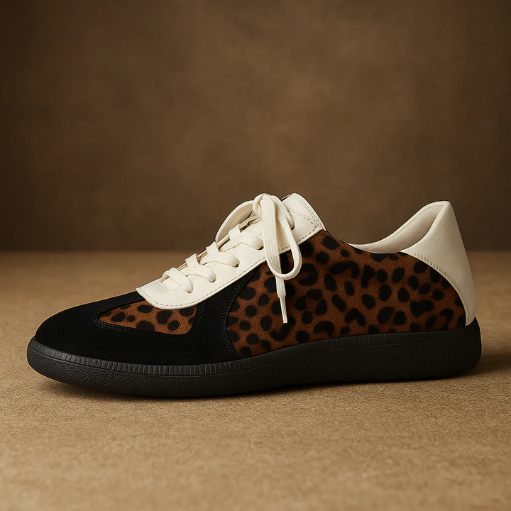 Women's Genuine Leather Sneakers - Everyday Comfort