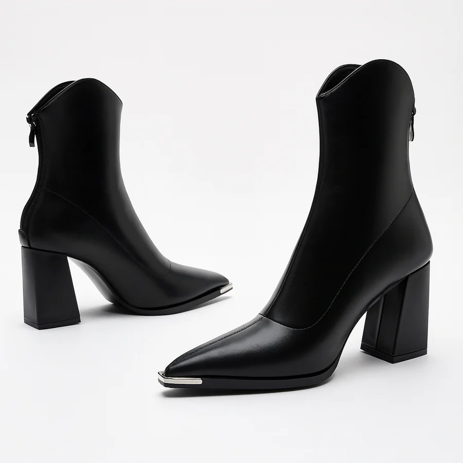 Women's Montrose Chrome Tip Chelsea Boots - Sleek Everyday Style