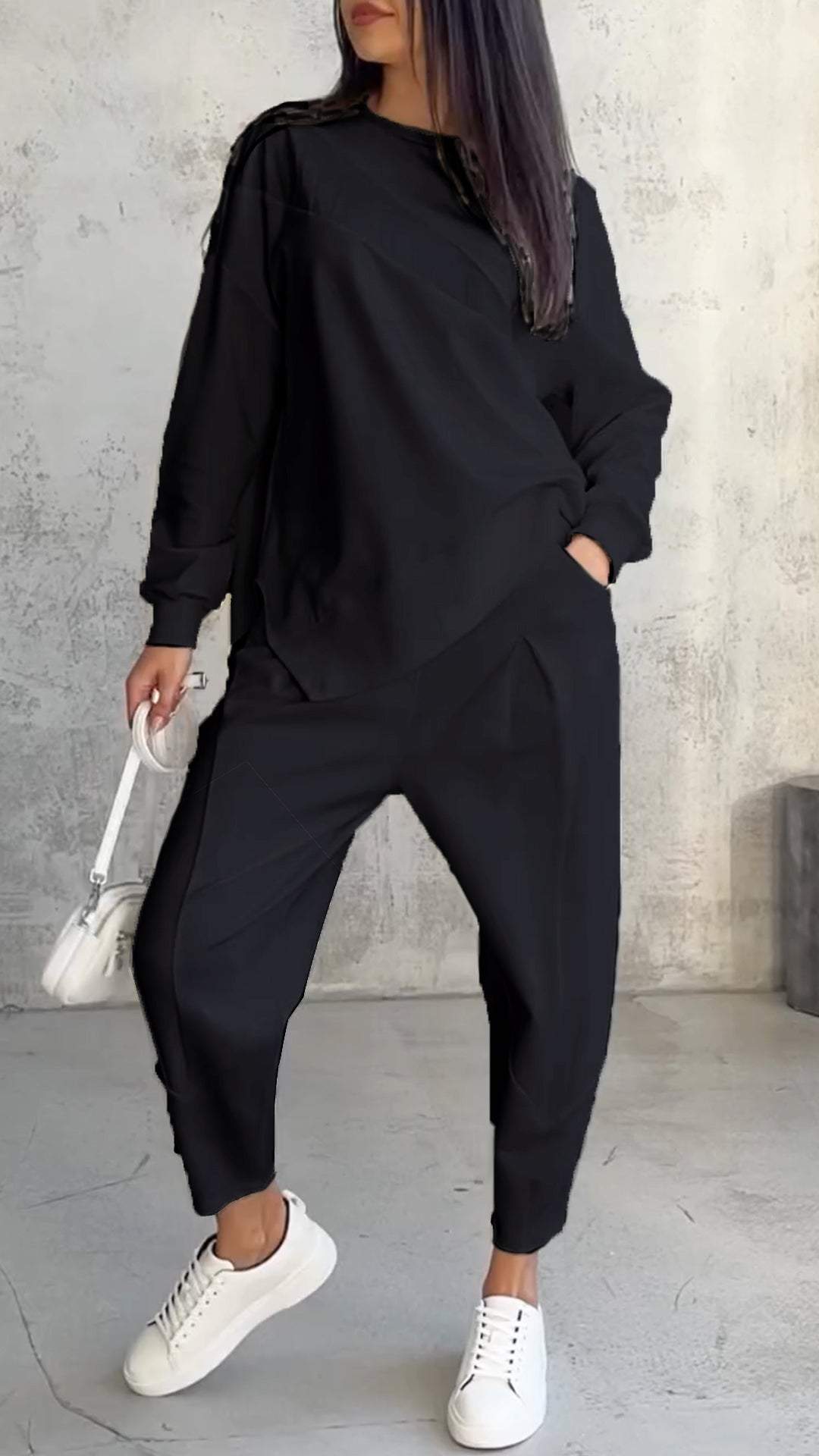 Women's Cotton Coordinated Two-Piece Set - Everyday Comfort