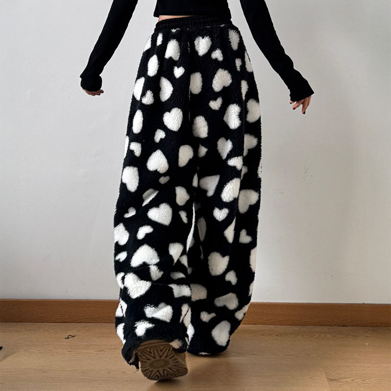 Plush Heart Trousers