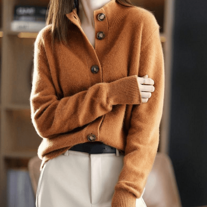 Women's Anita Cashmere Knit Cardigan - Effortless Layering