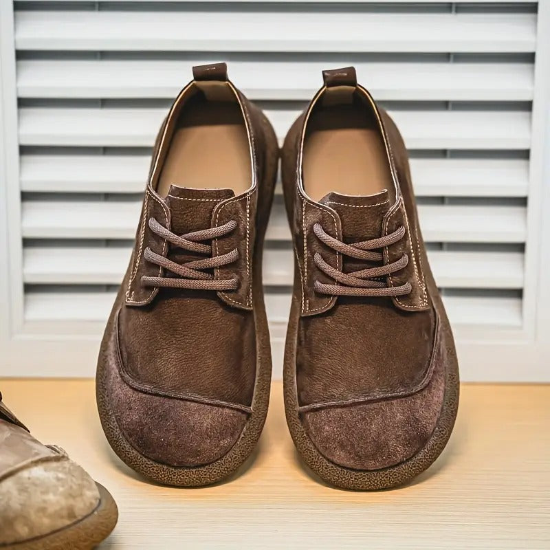 Men's Suede Casual Vintage Sneakers - Everyday Comfort