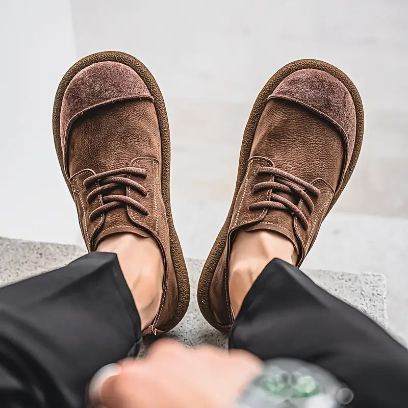 Men's Suede Casual Vintage Sneakers - Everyday Comfort