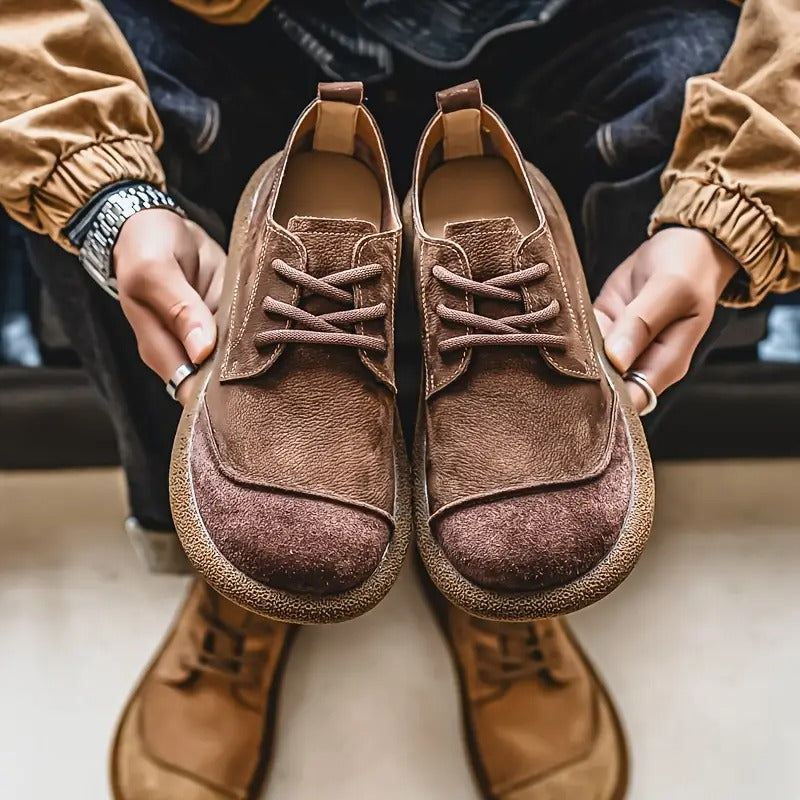 Men's Suede Casual Vintage Sneakers - Everyday Comfort