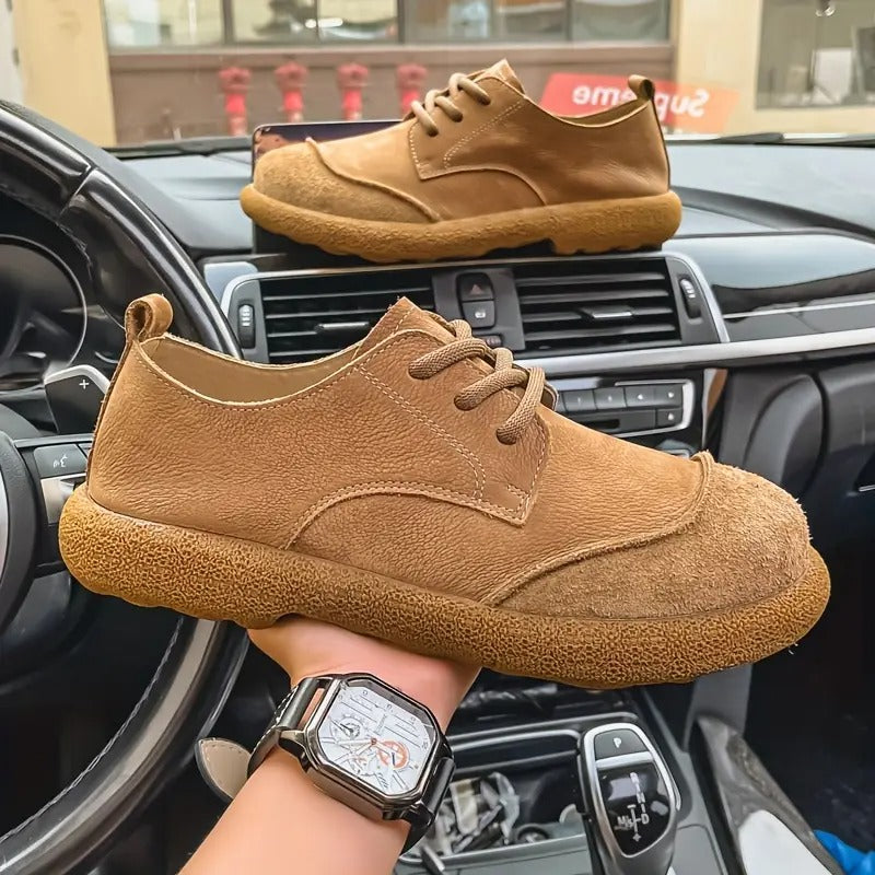 Men's Suede Casual Vintage Sneakers - Everyday Comfort