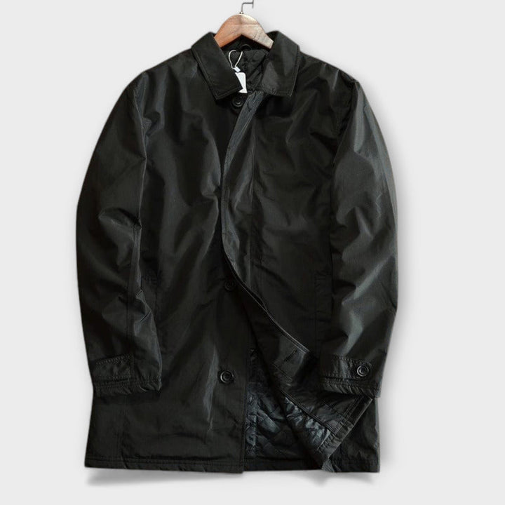 Men's Technical Cotton Trench Coat – Versatile City Layer