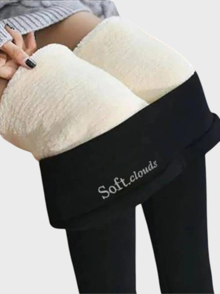 Women's Cloud Soft Thermal Leggings - Warm & Cozy For Cold Days