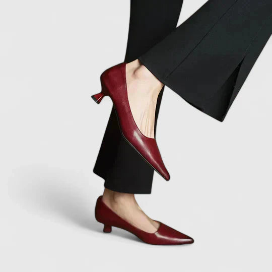 Women's Orthopedic Heels - Sleek Comfort for Everyday Elegance