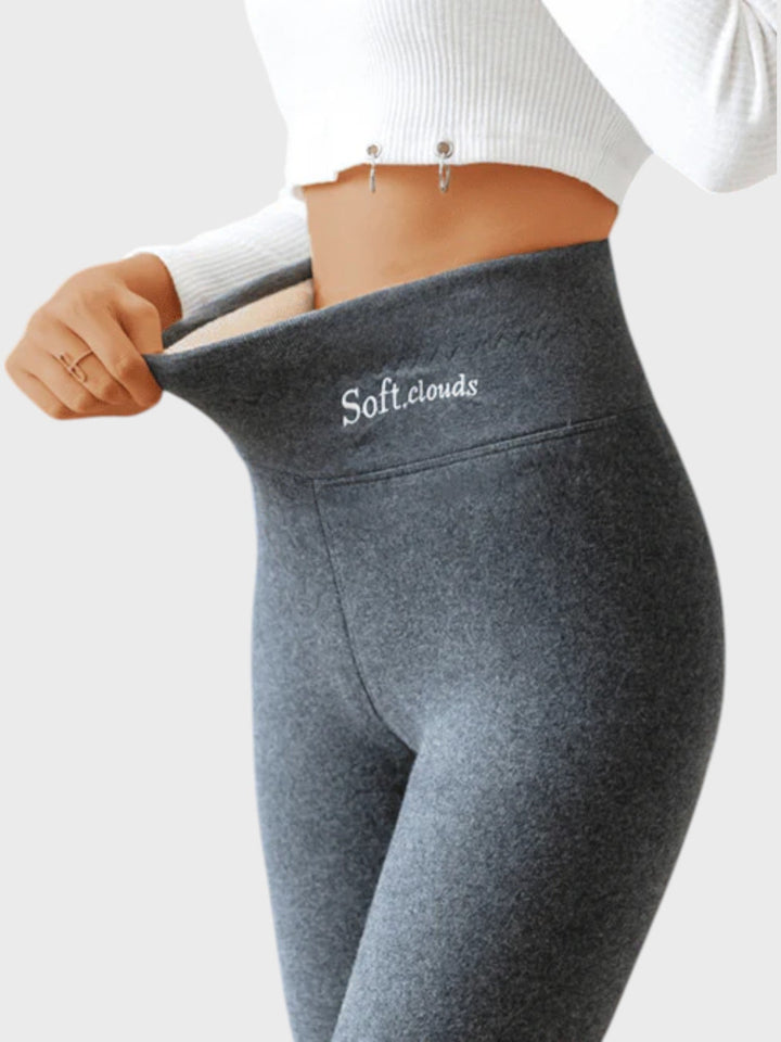 Women's Cloud Soft Thermal Leggings - Warm & Cozy For Cold Days