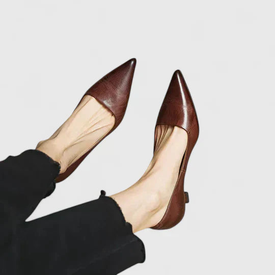 Women's Orthopedic Heels - Sleek Comfort for Everyday Elegance