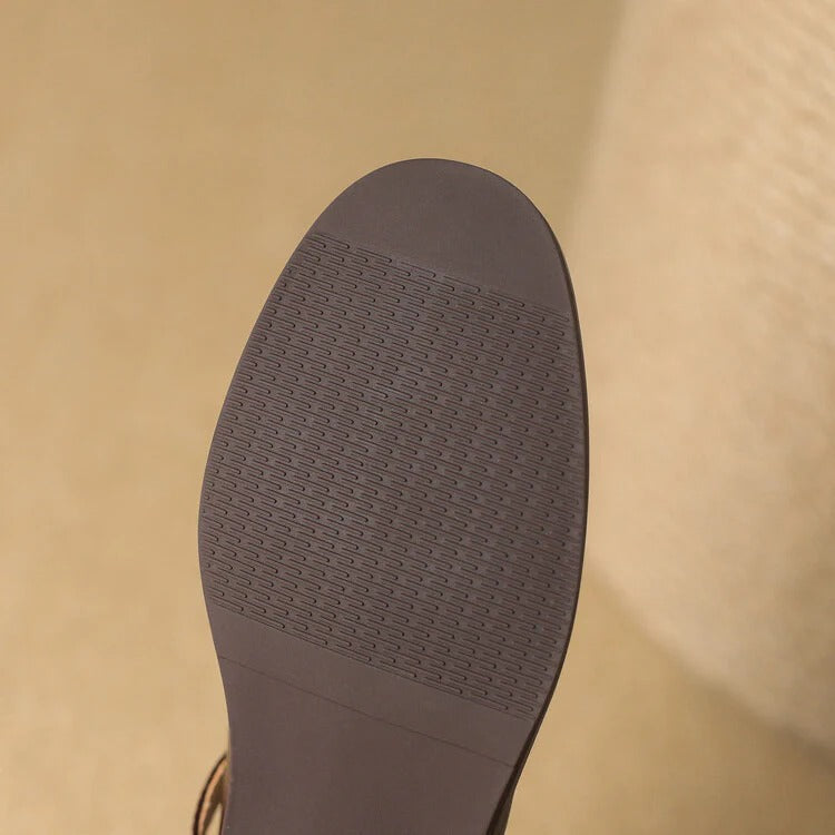 Women's Ruelle Leather Mary Jane Heels - Timeless Everyday Elegance