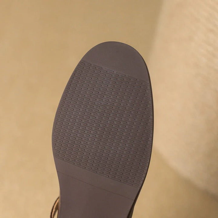 Women's Ruelle Leather Mary Jane Heels - Timeless Everyday Elegance