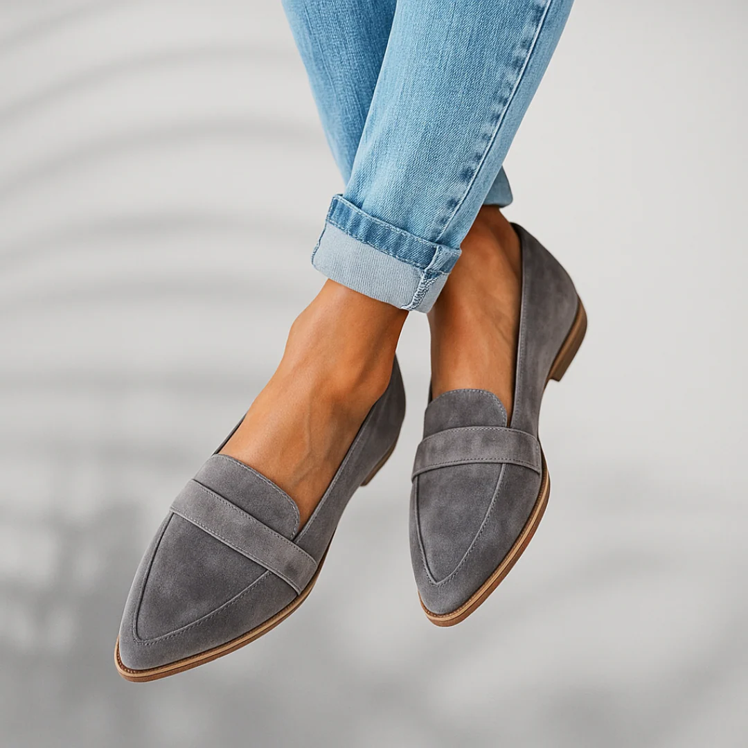 Women's Classic Comfort Slip-On Loafers - Everyday Elegance