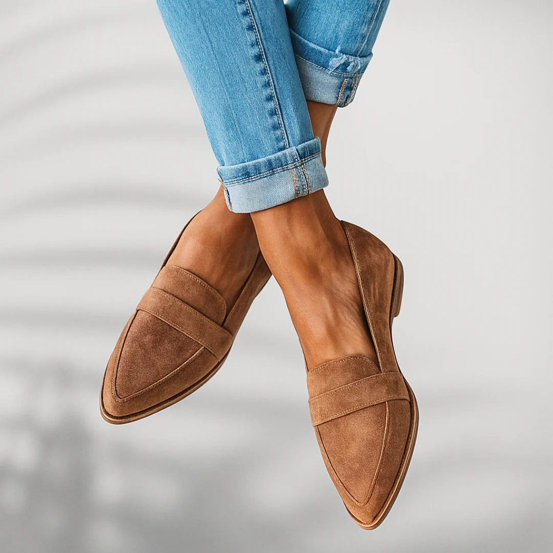 Women's Classic Comfort Slip-On Loafers - Everyday Elegance