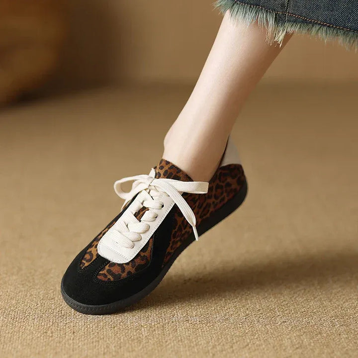 Women's Genuine Leather Sneakers - Everyday Comfort
