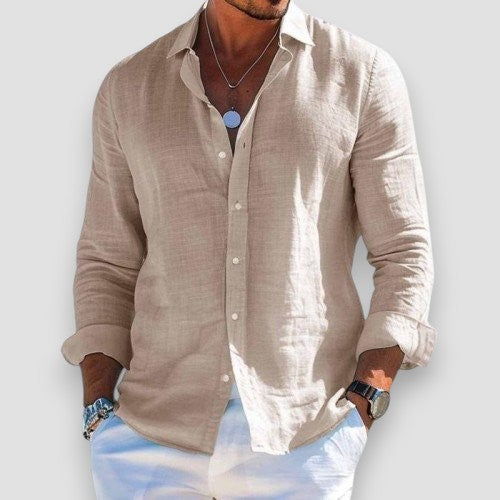 Men's Cristof Casual Summer Shirt - Fade-Resistant Comfort