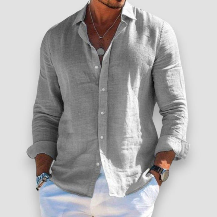 Men's Cristof Casual Summer Shirt - Fade-Resistant Comfort