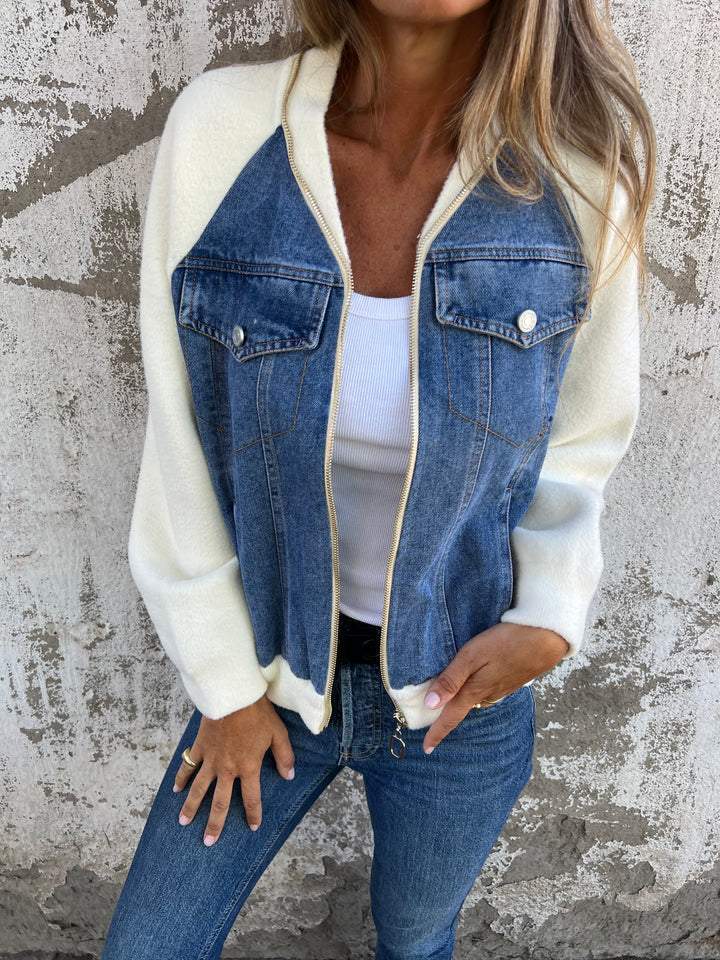 Women's Zoe Denim Jacket - Classic Denim Style for Everyday Wear