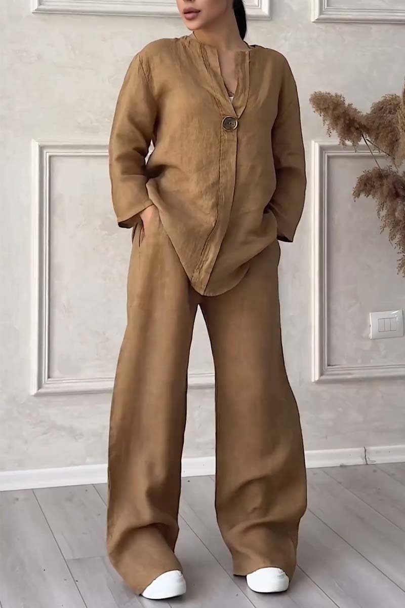 Women's Relaxed Two-Piece Lounge Set - Effortless Comfort
