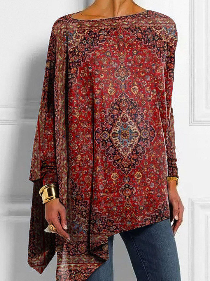 Women's Boat Neck Blouse - Effortless Everyday Elegance