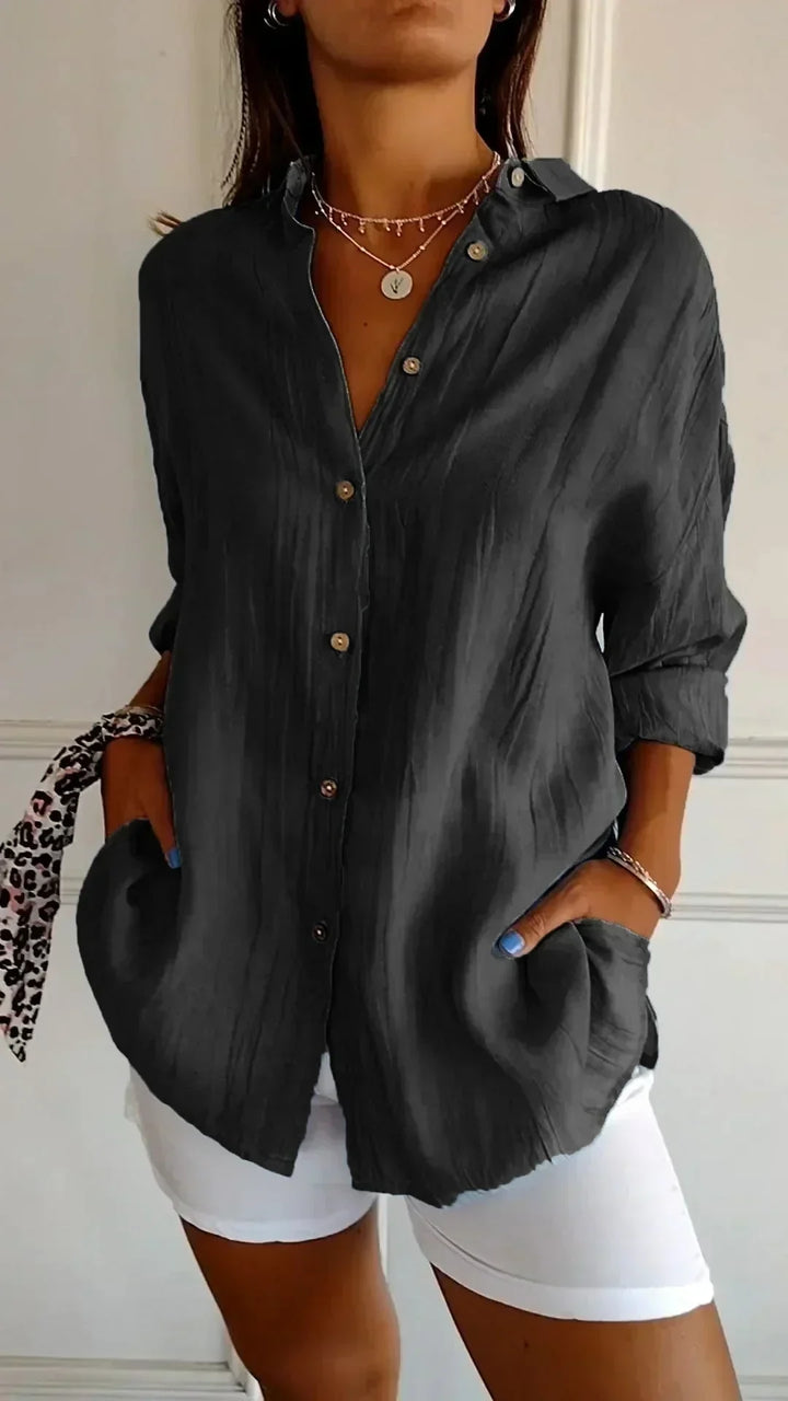 Women's Classic Blouse - Timeless Elegance for Every Day