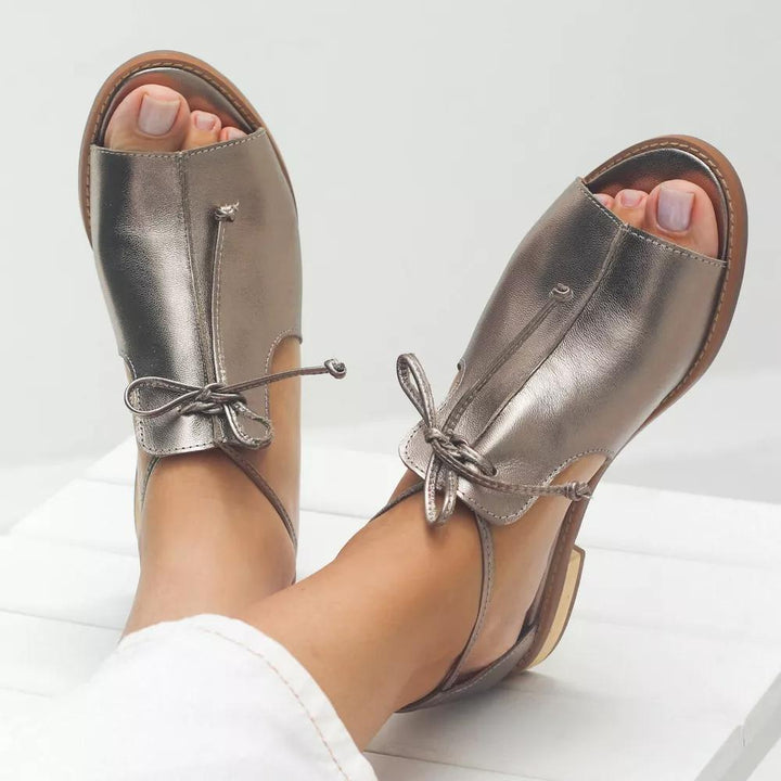 Women's Valeska Strap-Style Leather Sandals - Everyday Comfort