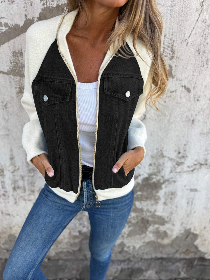 Women's Zoe Denim Jacket - Classic Denim Style for Everyday Wear