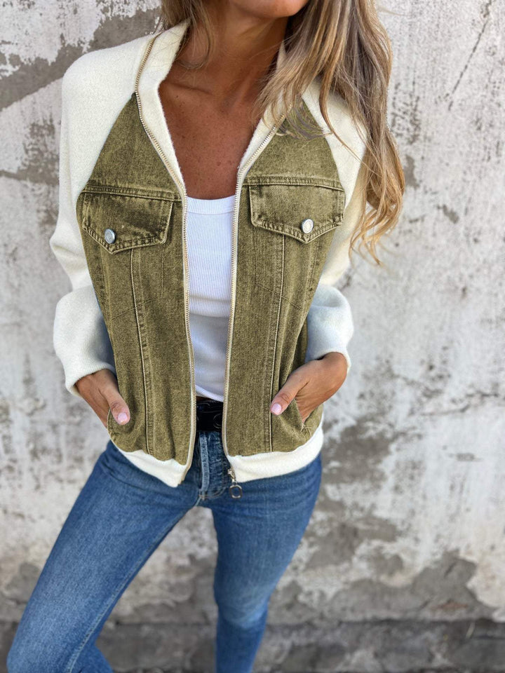 Women's Zoe Denim Jacket - Classic Denim Style for Everyday Wear