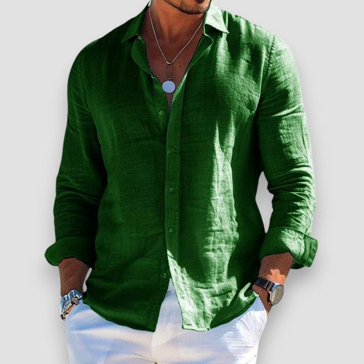 Men's Cristof Casual Summer Shirt - Fade-Resistant Comfort