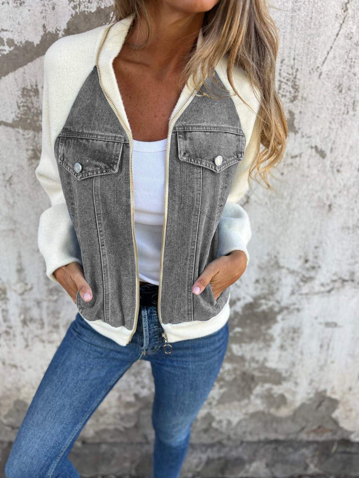 Women's Zoe Denim Jacket - Classic Denim Style for Everyday Wear