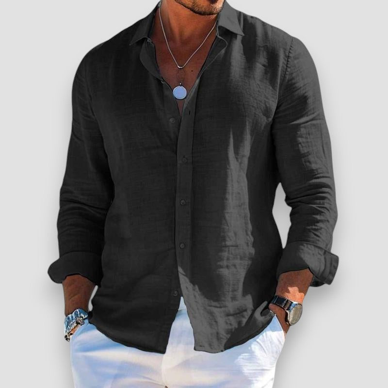 Men's Cristof Casual Summer Shirt - Fade-Resistant Comfort