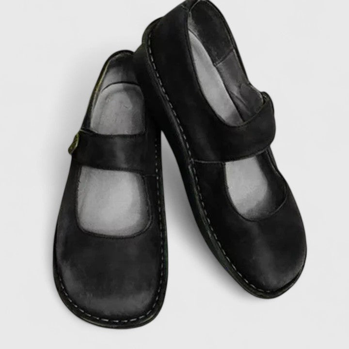 Women's Mary Jane Flats - Classic Orthopedic Comfort