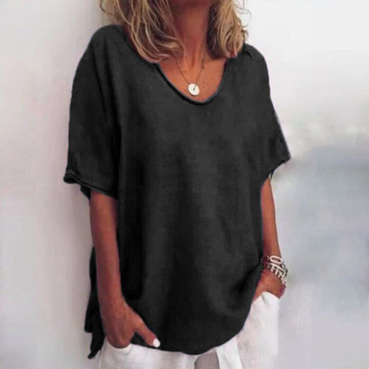 Women's Comfy Loose-Fit Top - Effortless Everyday Style
