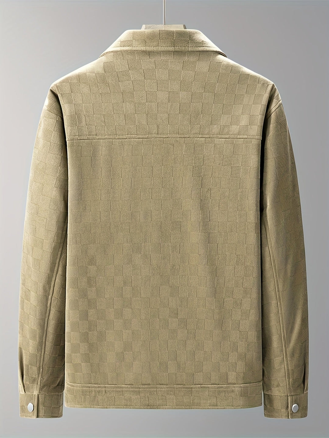 Antwerp Checkered Suede Jacket