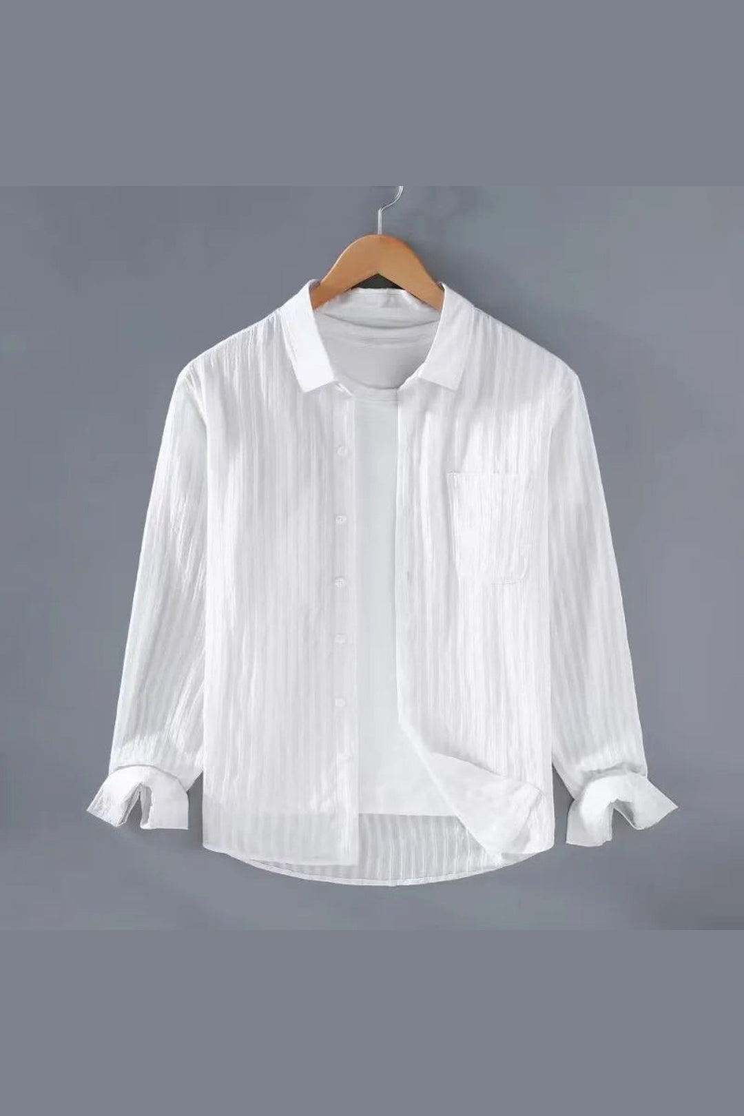 Men's Relaxed Linen Shirt – Breathable Summer Casual