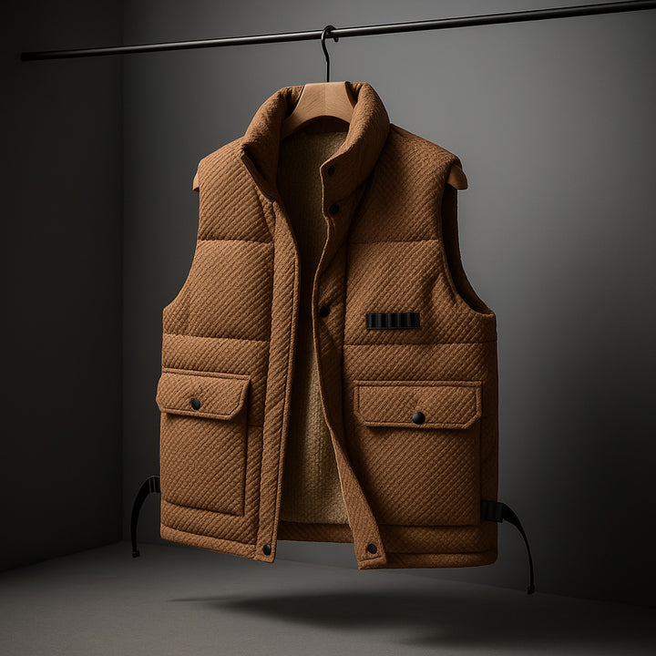Men's Quilted Insulated Gilet – Lightweight Layering Vest