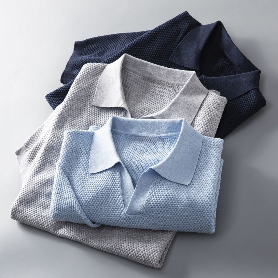 Men's Organic Cotton Polo Shirt – Breathable Everyday Top